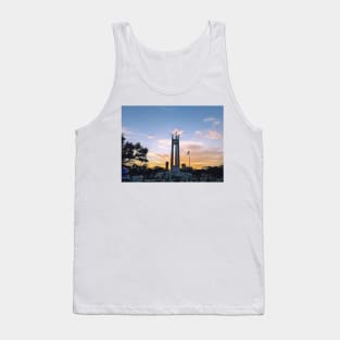 visit, appreciate, stroll, outing, park, green, travel, nature, outdoor, out, philippines, trip, quezon city, quezon memorial circle, monument Tank Top